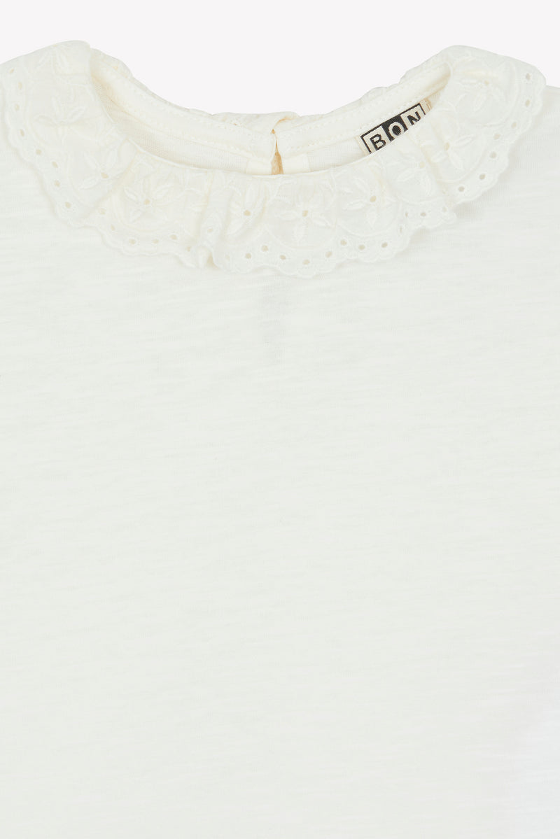 AMORE MIO Tee-Shirt Tiris bb - ecru bonton