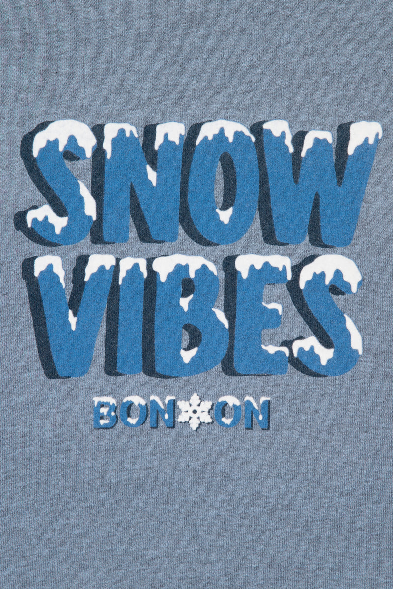 LAUREL SNOWVIBE Sweatshirt - BLEU GIVRE