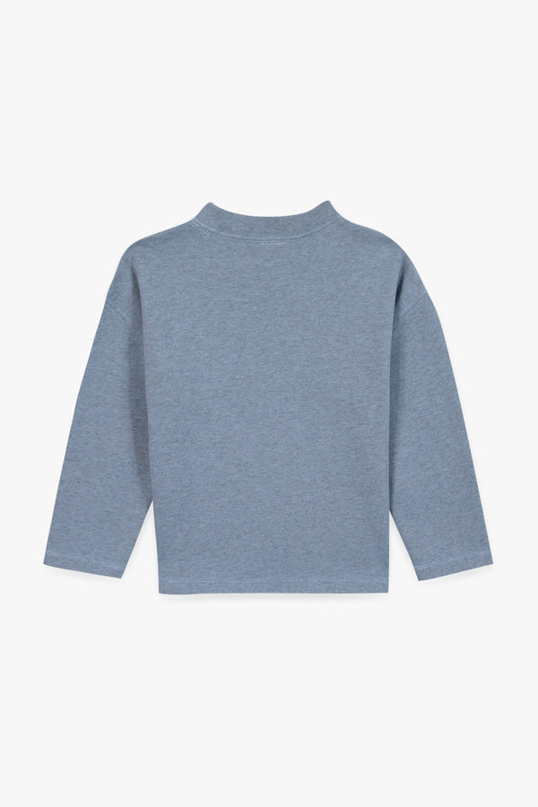 LAUREL SNOWVIBE Sweatshirt - BLEU GIVRE