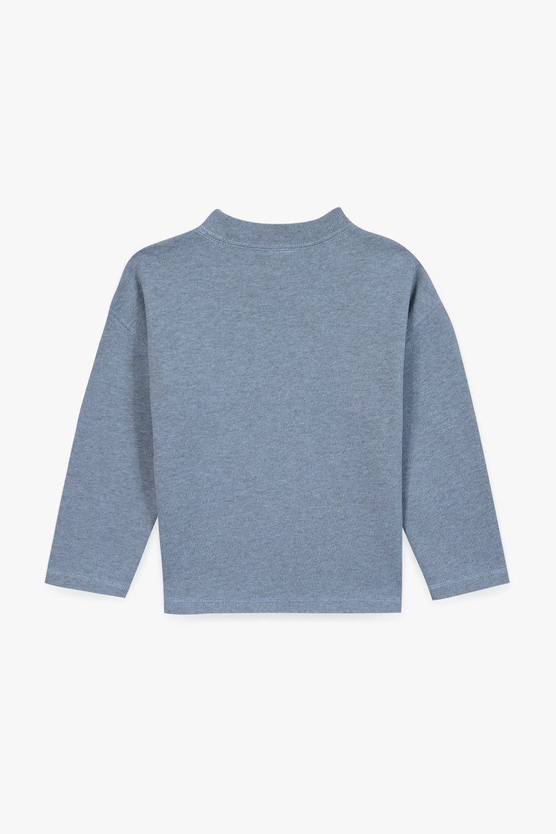 LAUREL SNOWVIBE Sweatshirt - BLEU GIVRE