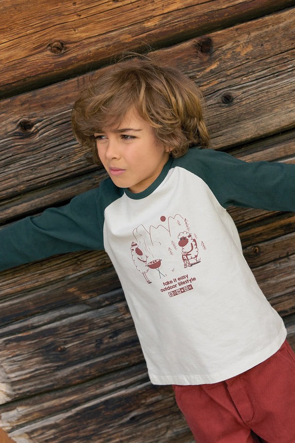 TIPI OUTDOOR Tee-Shirt - BLACK BIRD