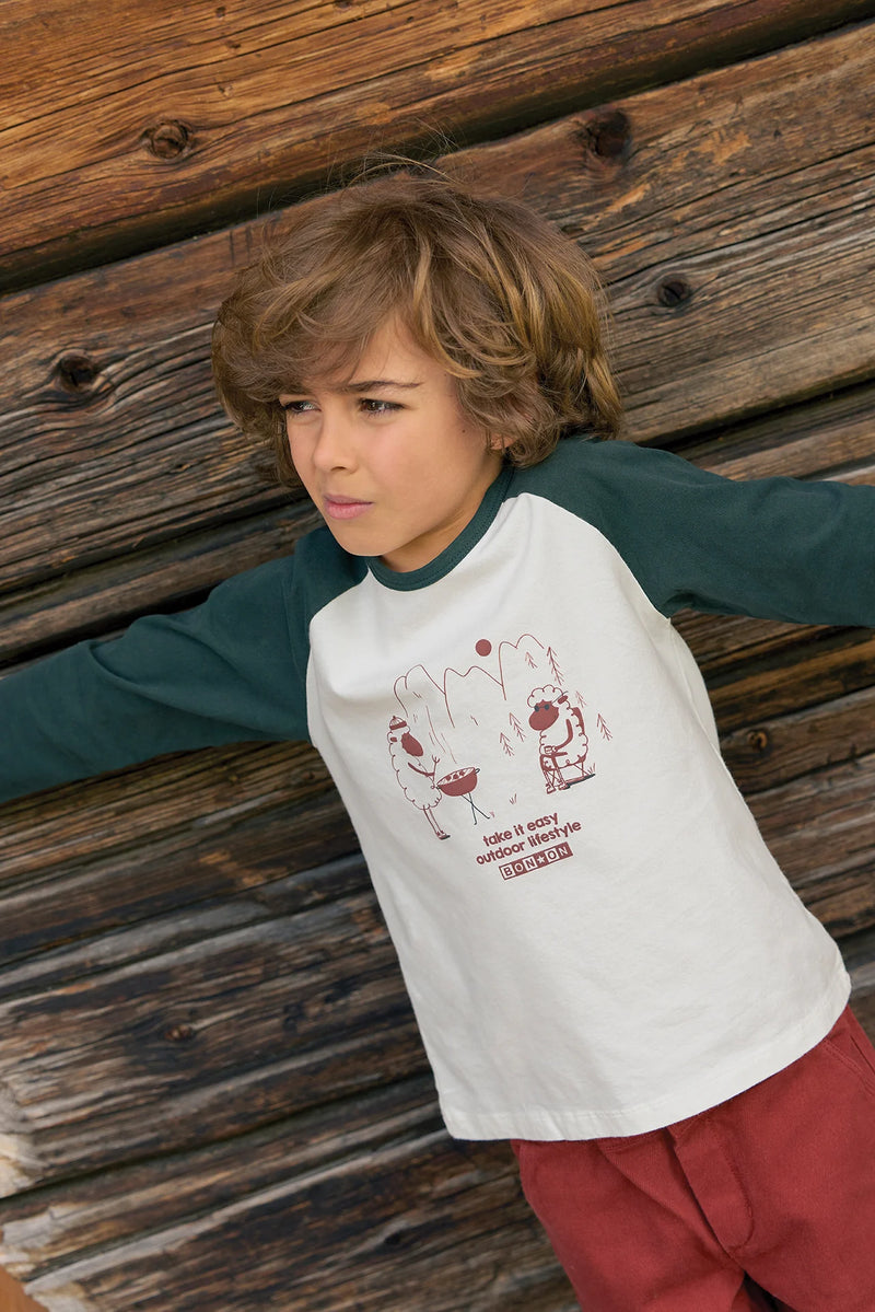 TIPI OUTDOOR Tee-Shirt - BLACK BIRD