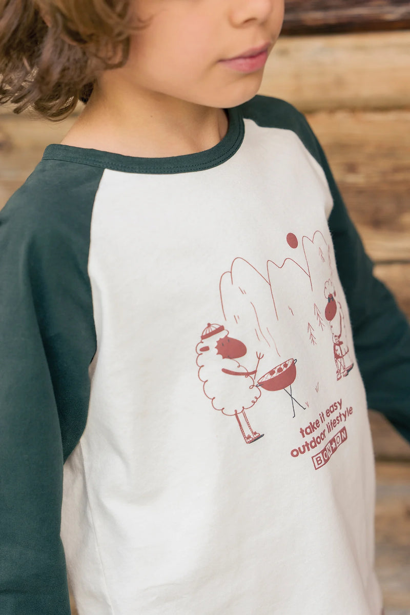 TIPI OUTDOOR Tee-Shirt - BLACK BIRD