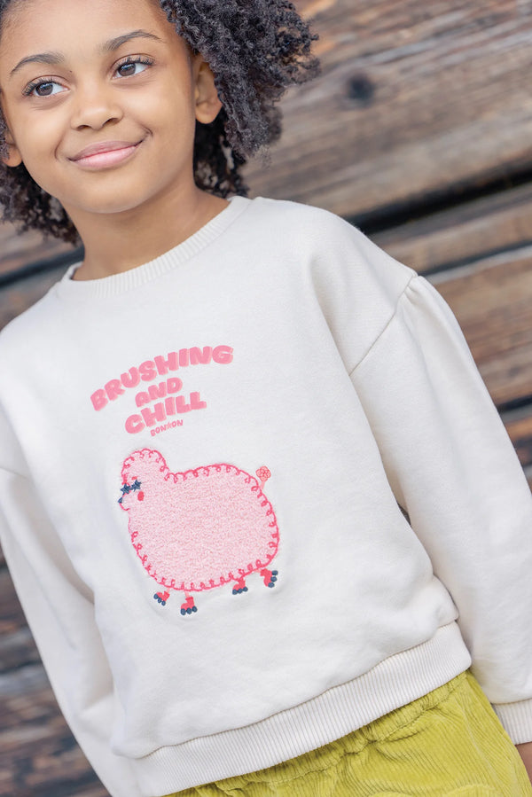 LYS BRUSHING Sweatshirt - MOUTON BB15052