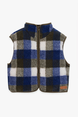 MONTBLANC Fleece Vest - BLEU BRUT
