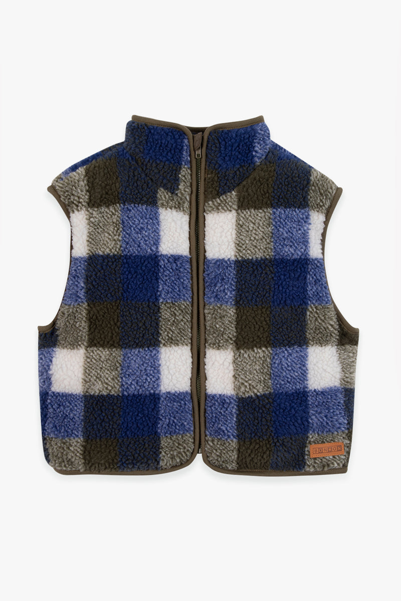 MONTBLANC Fleece Vest - BLEU BRUT