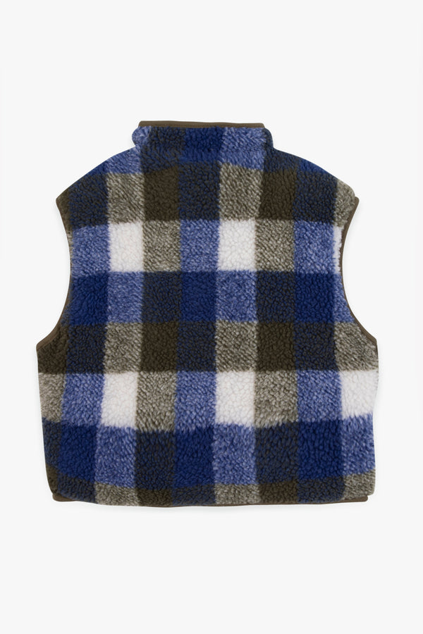 MONTBLANC Fleece Vest - BLEU BRUT