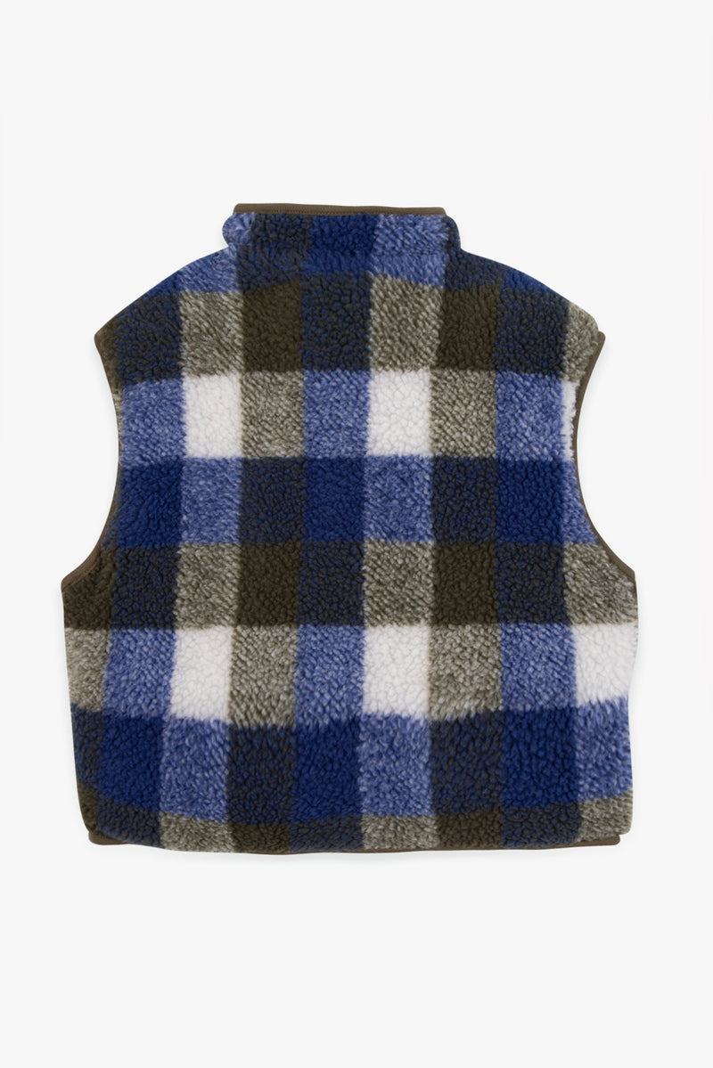 MONTBLANC Fleece Vest - BLEU BRUT