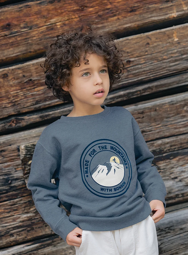 LAUREL SNOWVIBE Sweatshirt - BLEU GIVRE