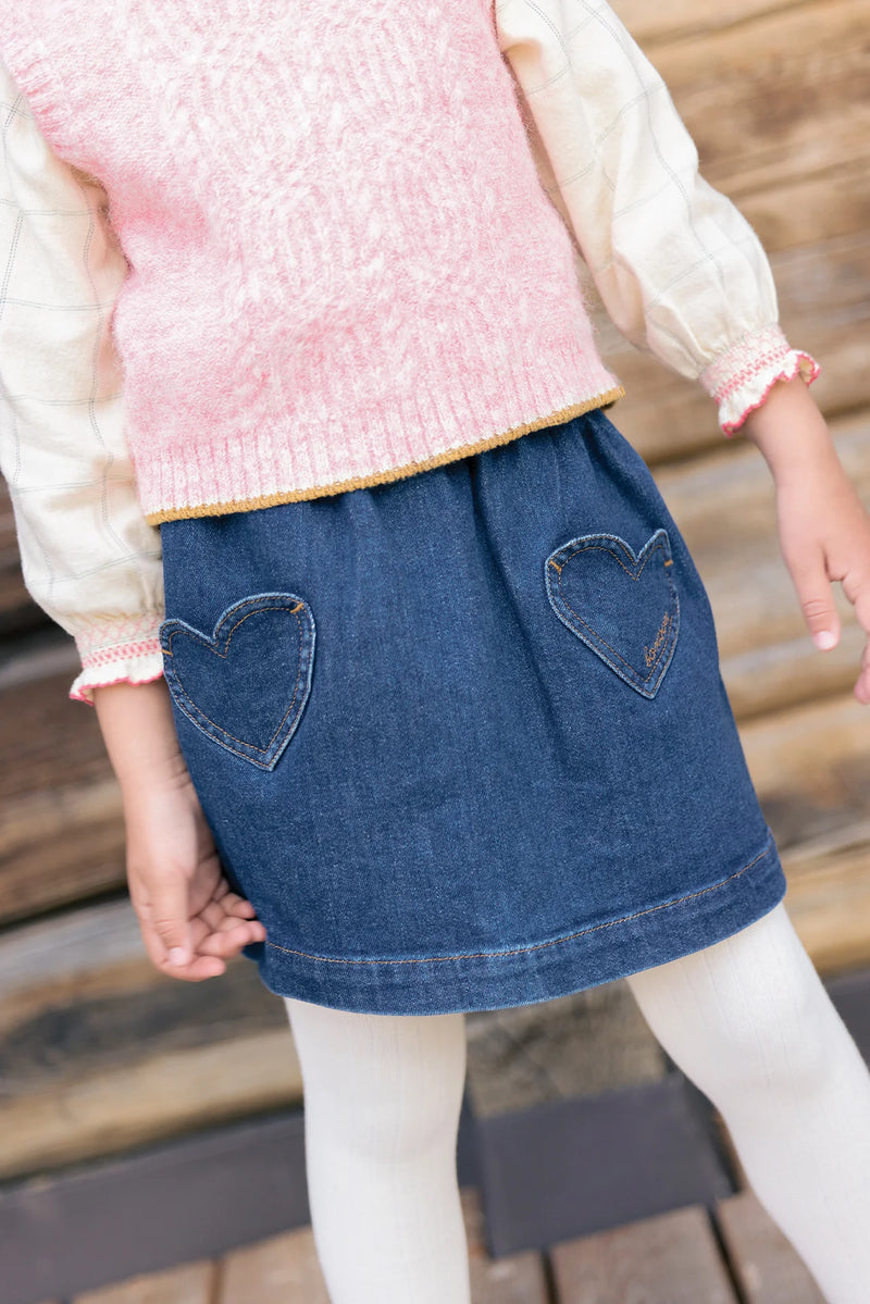 JUPE DOUCHKA - DENIM BRUT BB27022