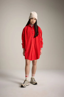 WINNIE52 R0906 DRESS - MASSAI RED