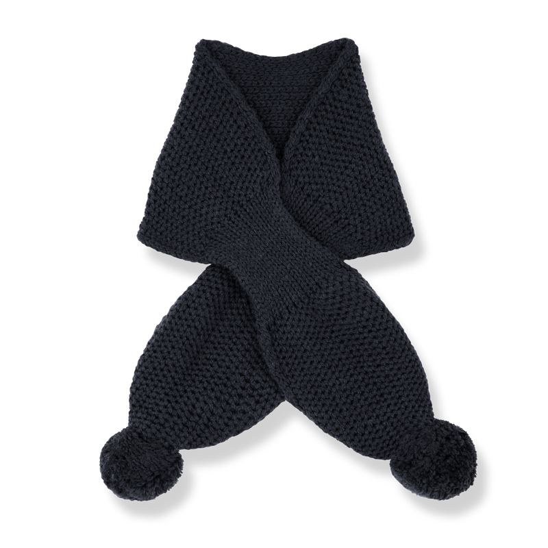 BRUNA-bb KNITWEAR scarf - dark-blue