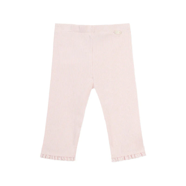 BABY PETITS TRESORS LEGGING1 - Rose  pâle CB36021