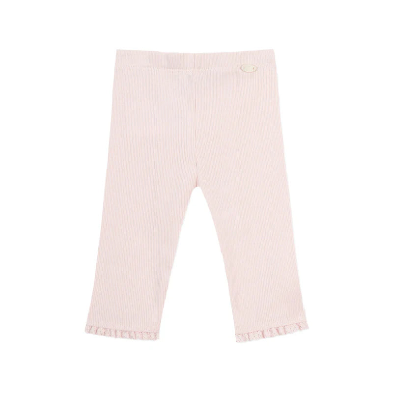 BABY PETITS TRESORS LEGGING1 - Rose  pâle CB36021