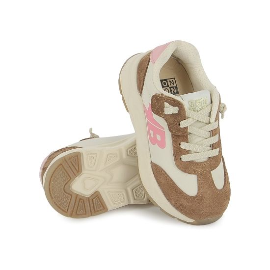 YARD BASKET VELOURS-NYLON - DK CAMEL-CREAM-PINK