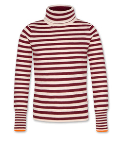 vicky turtle-neck - bordeaux
