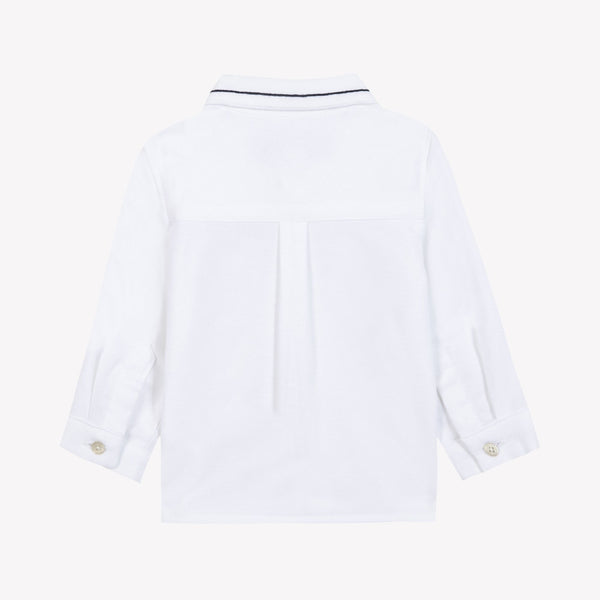 BABY CEREMONIE GARCON CHEMISE2 - Blanc (CB12011)