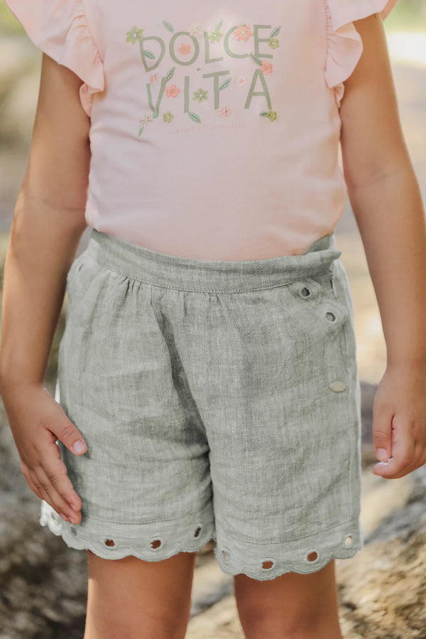 ECHAPPEE ROMANTIQUE SHORT E - Khaki
