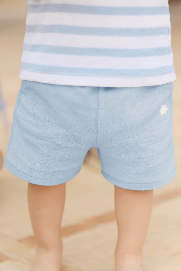 BABY SOUS L'OCEAN SHORT 9 - Bleu lavé