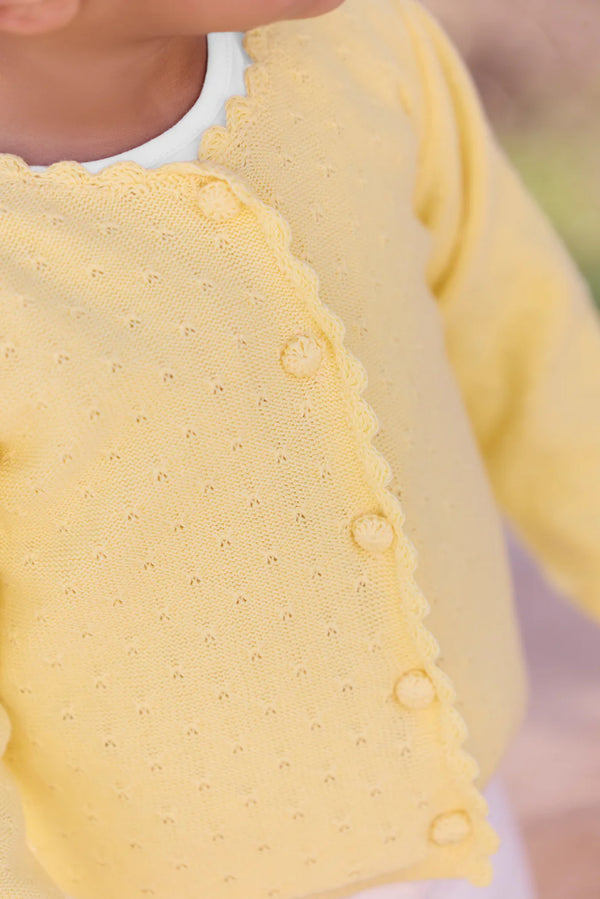 BABY JARDIN D'ETE CARDIGAN 4 - Pollen