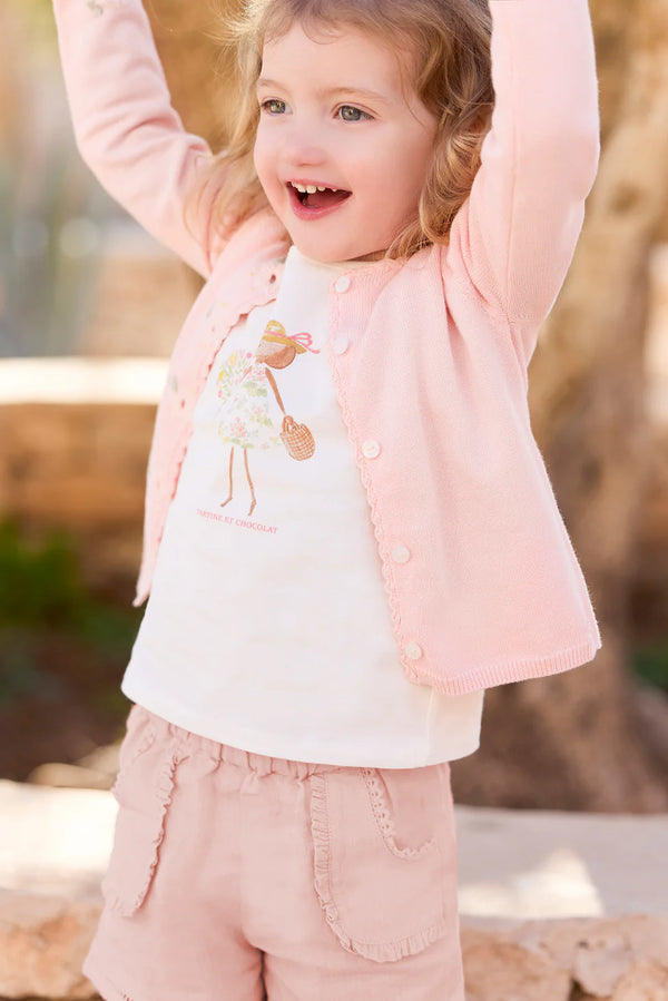 BABY JARDIN D'ETE TEESHIRT 5 - Nacre