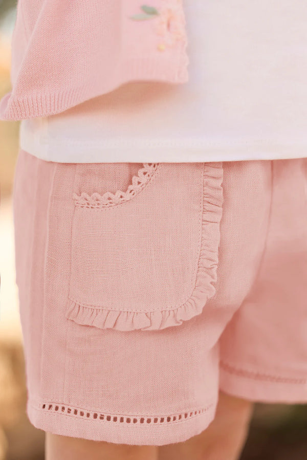 BABY JARDIN D'ETE SHORT 2 - Pivoine