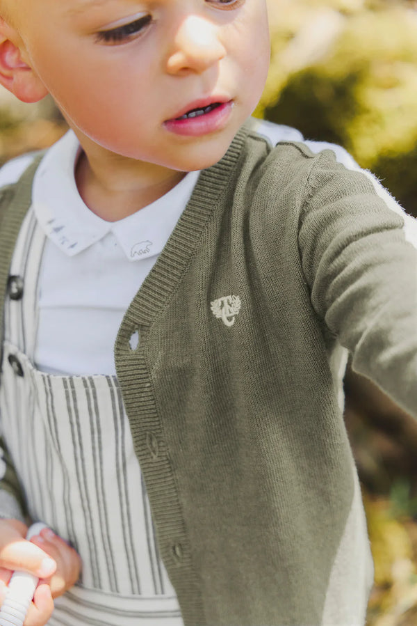 BABY EXPLORATEUR EN HERBE GILET 9 - Fougére