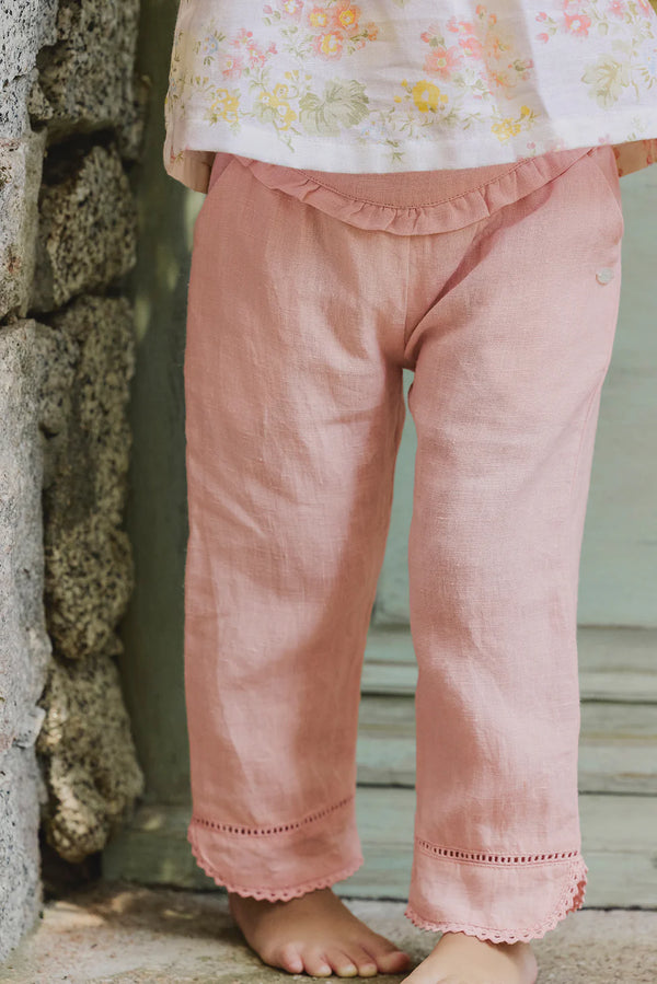 BABY JARDIN D'ETE PANTALON 4 - Pivoine