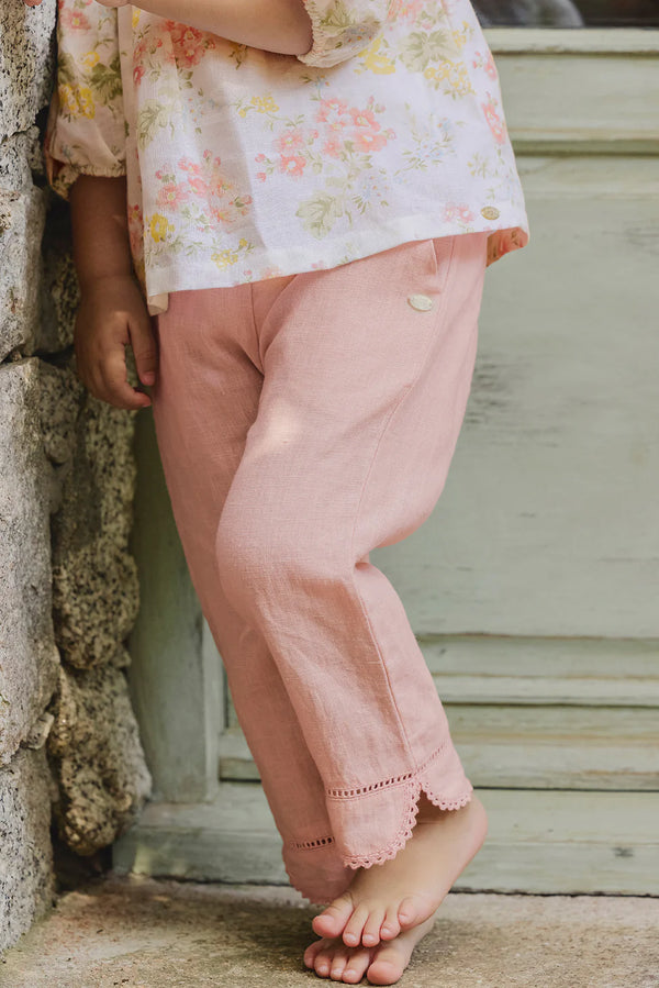 BABY JARDIN D'ETE PANTALON 4 - Pivoine