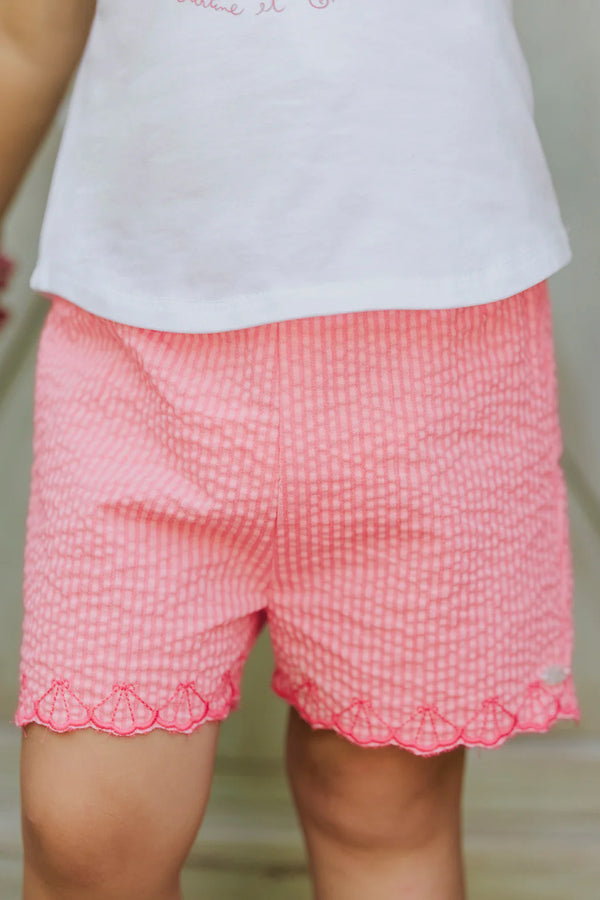 BABY TRESOR D'ETE SHORT 14 - Corail