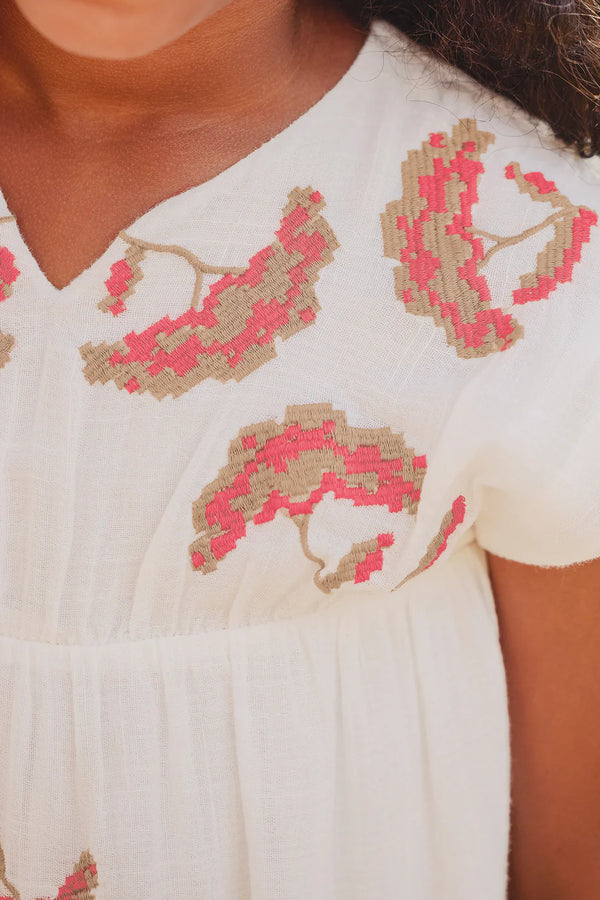 TRESOR D'ETE ROBE U - Nacre
