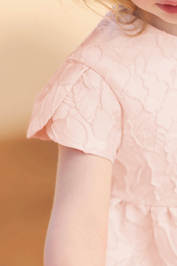 BABY CEREMONIE FILLE ROBE28 - Pivoine