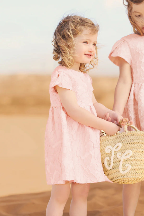 BABY CEREMONIE FILLE ROBE28 - Pivoine