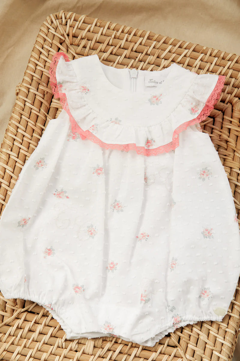 PREMIER TROUSSEAU FILLE COMBICOURTE16 - Blanc