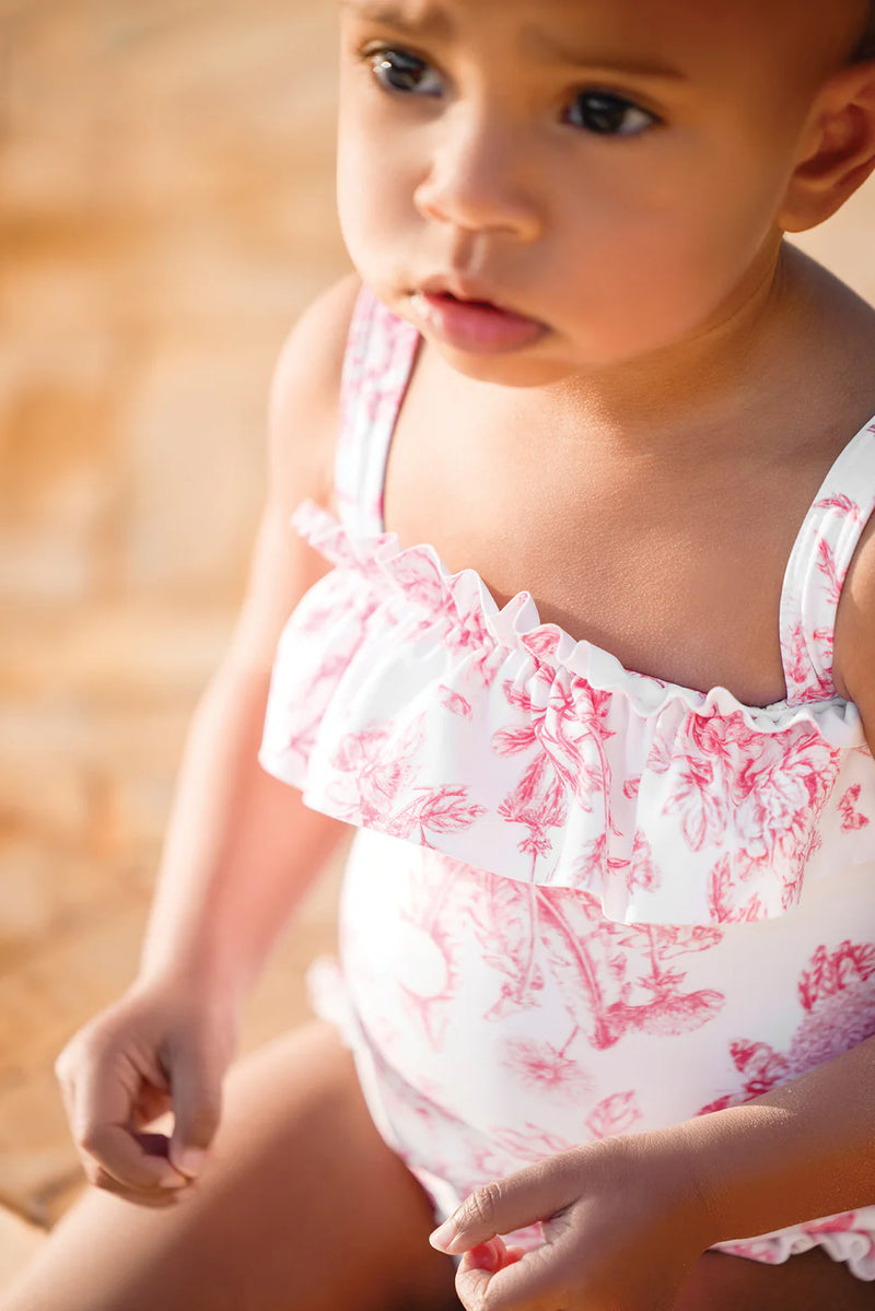 BABY CAPSULE TDJ MAILLOT DE BAIN2 - Rose vif