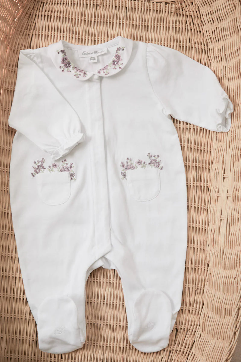 BABY NUIT PYJAMA6 - Blanc