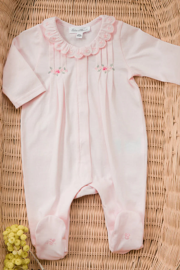 BABY NUIT PYJAMA17 - Rose pâle