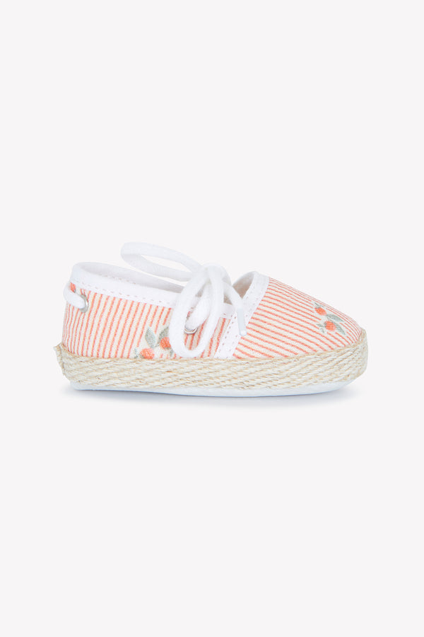 BABY PROMENADE BUCOLIQUE CHAUSSURE2 - Coquelicot