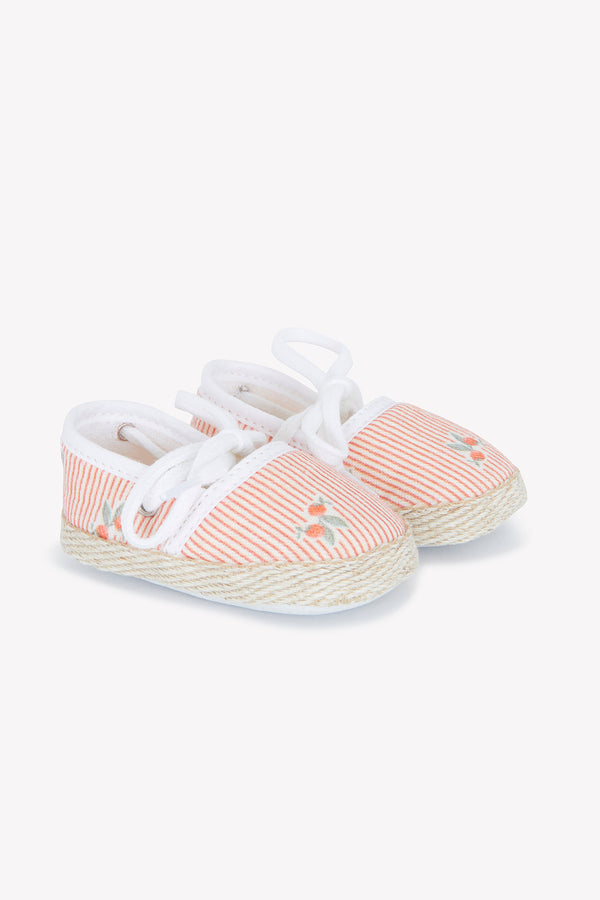BABY PROMENADE BUCOLIQUE CHAUSSURE2 - Coquelicot