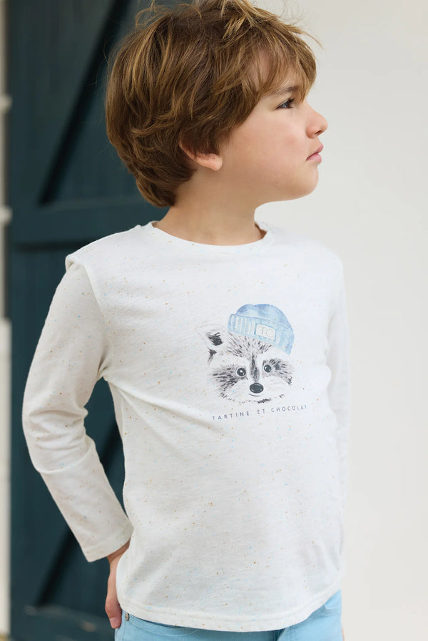 BABY DOUCEUR ALPINE TEE-SHIRT 4 - Nacre ( cb10031 )
