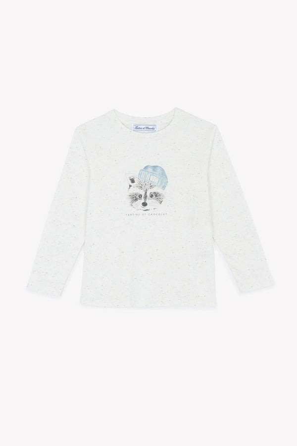 BABY DOUCEUR ALPINE TEE-SHIRT 4 - Nacre ( cb10031 )