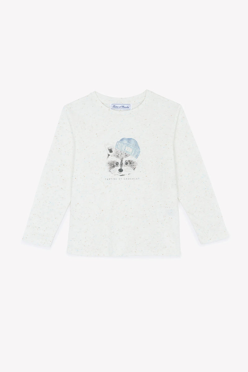 BABY DOUCEUR ALPINE TEE-SHIRT 4 - Nacre ( cb10031 )