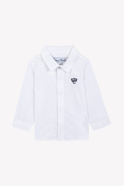 BABY CEREMONIE GARCON CHEMISE3 - Blanc (CB12021)