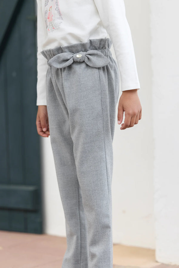 PREPPY WINTER PANTALONB - Gris chiné moyen (CB22032)
