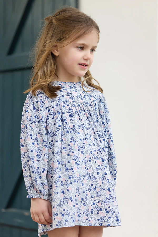 BABY PETITS TRESORS ROBE 18 - Bleuet(CB30151)