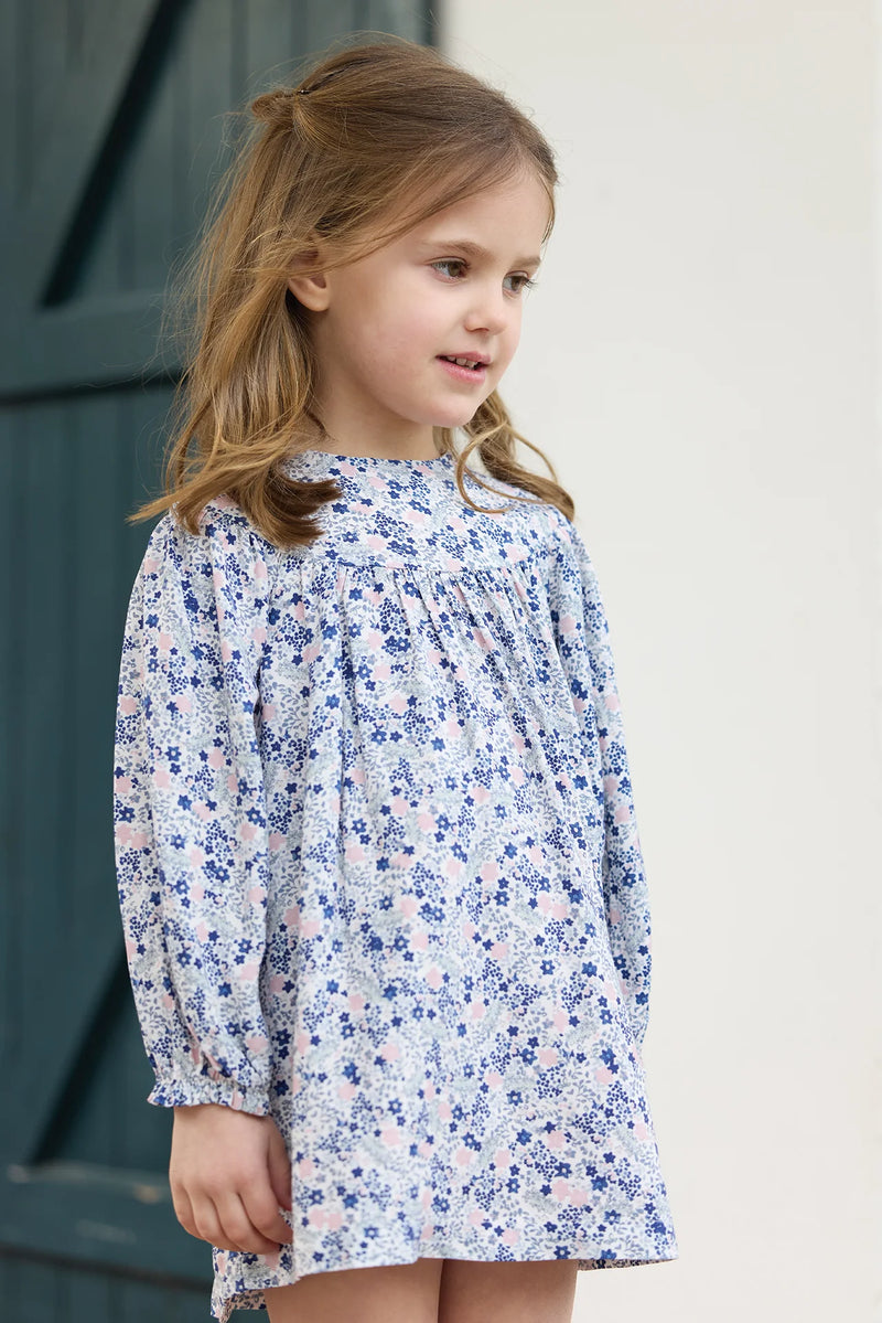 BABY PETITS TRESORS ROBE 18 - Bleuet(CB30151)