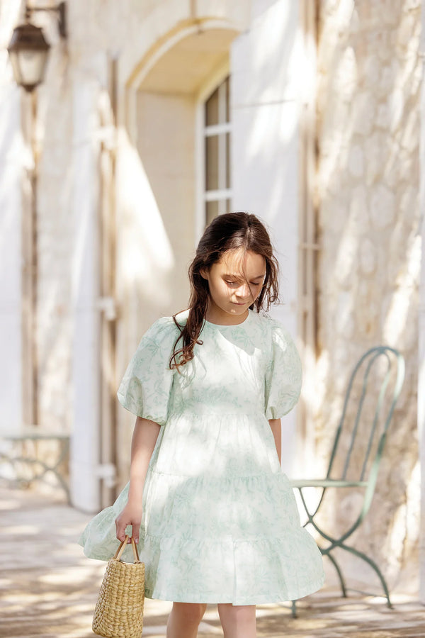 BABY CAPSULE ESTIVALE ROBE32 - Vert d'eau