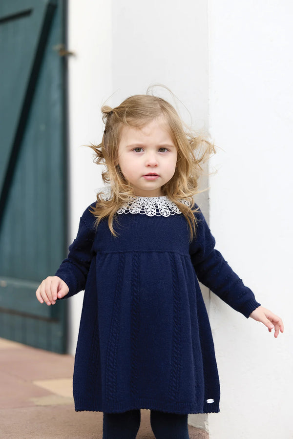 BABY MAISON DE CAMPAGNE ROBE 20 - Marine (CB30171)