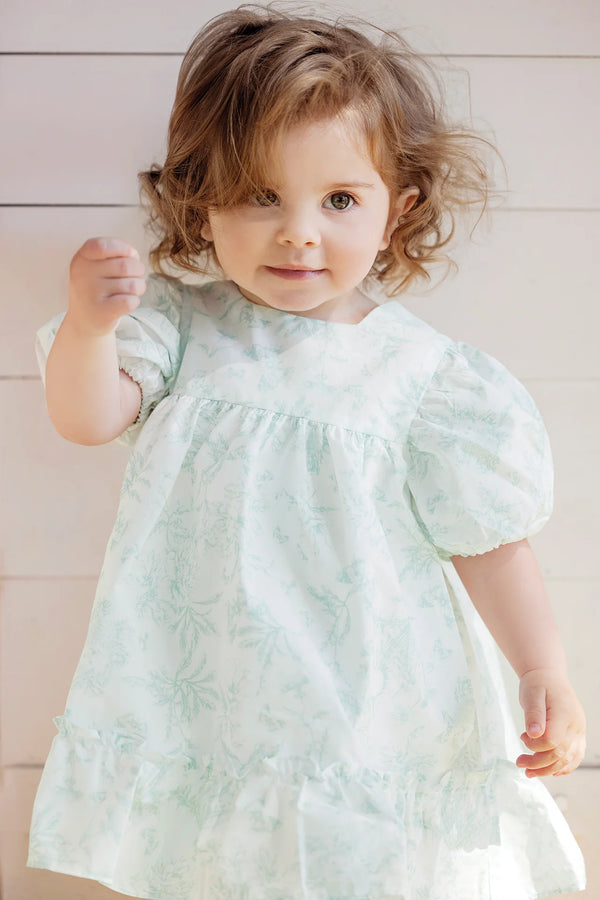 BABY CAPSULE ESTIVALE ROBE32 - Vert d'eau