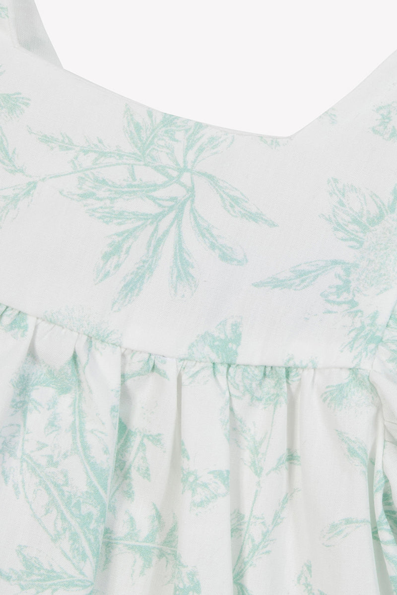 BABY CAPSULE ESTIVALE ROBE32 - Vert d'eau
